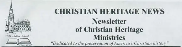 A close up of the front cover of a newsletter